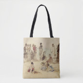 Beach Scene Tote Bag (Voorkant)