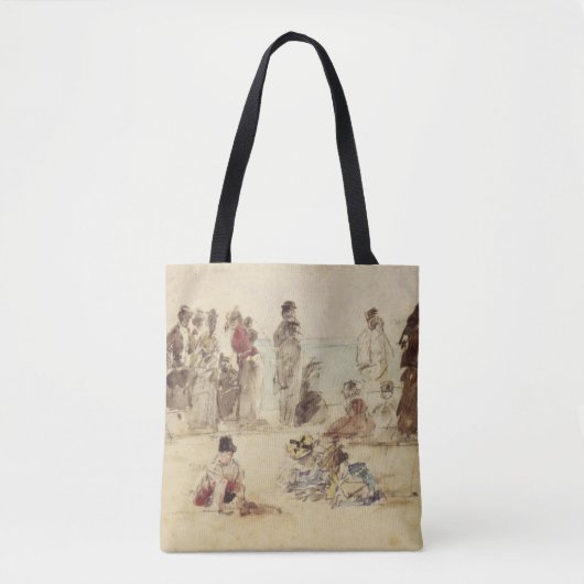 Beach Scene Tote Bag (Voorkant)