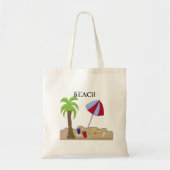 Beach Scene Tote Bag (Voorkant)