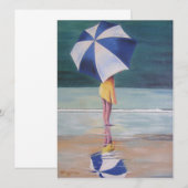 Beach Scene-uitvindingen Kaart (Voorkant / Achterkant)