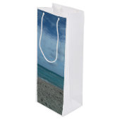 BEACH SCENE WIJN CADEAUTAS (Voorkant Gekanteld)