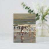 Beach Scene - Winslow Homer Briefkaart (Staand voorkant)