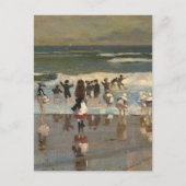 Beach Scene - Winslow Homer Briefkaart (Voorkant)