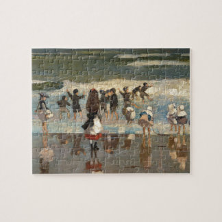Beach Scene - Winslow Homer Legpuzzel