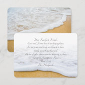 Beach Scene Wishing Well Wording Idea Kaarten (Voorkant / Achterkant)