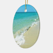 Beach scenery keramisch ornament (Links)