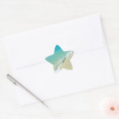 Beach scenery ster sticker (Envelop)