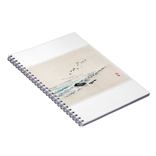 Beach scenery van Kono Bairei Notitieboek (Rechterzijde)