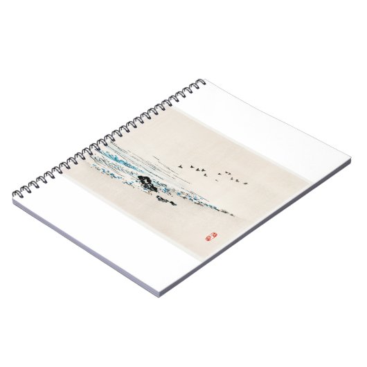 Beach scenery van Kono Bairei Notitieboek (Linkerzijde)