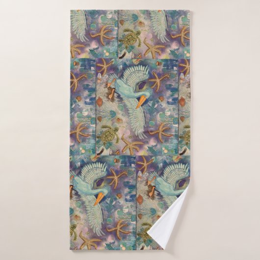 Beach Scenes Bad Handdoek (Badhanddoek)