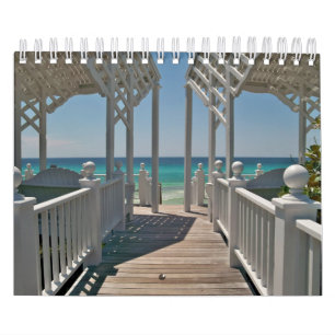 Beach Scenes of Beauful Seaside, Florida Kalender