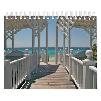 Beach Scenes of Beauful Seaside, Florida Kalender