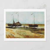 Beach Scheveningen, Calm Weather, Vincent van Gogh Briefkaart (Voorkant)