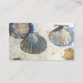 Beach Sea Shells Tafel Place Card Plaatskaartje (Achterkant)