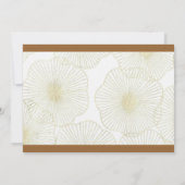 Beach sea Shells Weddenschap Save the Date Card (Achterkant)