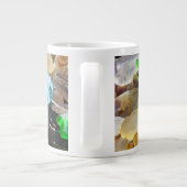 Beach Seaglass Jumbo Large Mokken Zee glass (Achterkant)