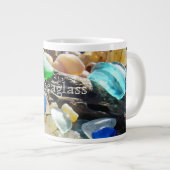 Beach Seaglass Jumbo Large Mokken Zee glass (Voorkant rechts)