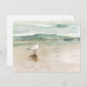 Beach Seagull Cove Briefkaart (Voorkant / Achterkant)