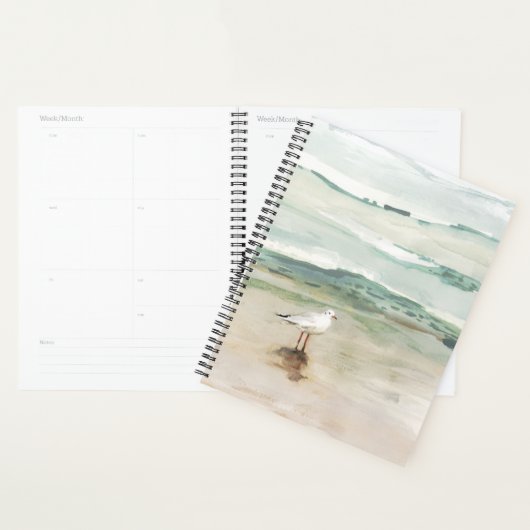 Beach Seagull Cove Planner (Display)
