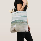 Beach Seagull Cove Tote Bag (Dichtbij)