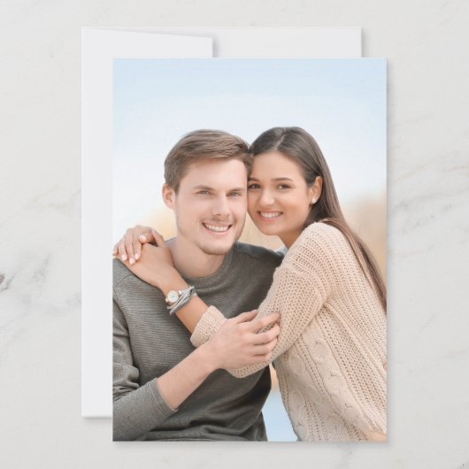 Beach Seashell Elegant Aqua Blue Wedding Save The Date (Achterkant)