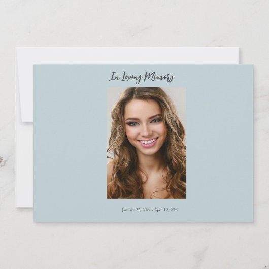 Beach Seashell Fotoviering van het leven Bedankkaart (Achterkant)