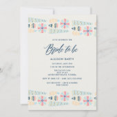 Beach Seashell Nautisch Vrijgezellenfeest Party Kaart (Voorkant)