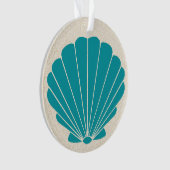 Beach Seashell Ornament (voorkant)