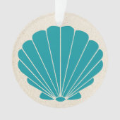 Beach Seashell Ornament (voorkant)