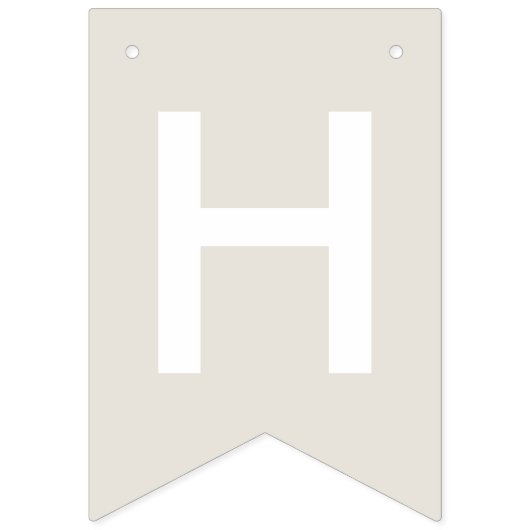 Beach Seashell Sandcastle Zeester Gelukkige Verjaa Vlaggetjes (Tweede vlag)