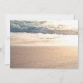 Beach,Seashell,Wijn Retirement Party Kaart (Achterkant)