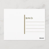  Beach Seashells Briefkaart (Achterkant)