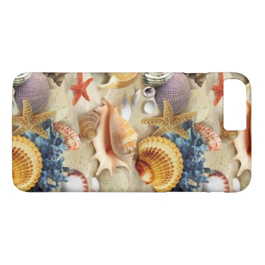 Beach Seashells Case-Mate iPhone Case (Achterkant (Horizontaal))