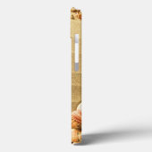 Beach Seashells Hawaii Resort Monogram IPAD Case (Achterkant / Links)