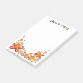 Beach Seashells Post-it® Notes (Schuin)