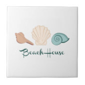 Beach Seashells Tegeltje (Voorkant)