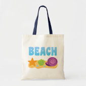 Beach Seashells Tote Bag (Voorkant)