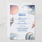 Beach Seashells Vrijgezellenfeest Kaart (Voorkant)