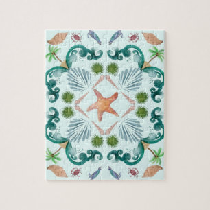 Beach Seashells Zee Life Legpuzzel