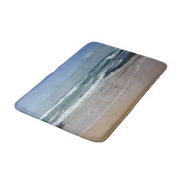 Beach Seashore Memory Foam Bath Mat. Badmat