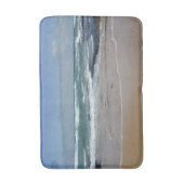 Beach Seashore Memory Foam Bath Mat. Badmat (Voorkant Verticaal)