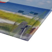 Beach, Seaside en vogels Snijplank (Hoek)