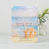 Beach,Seastar,Seashell Kaart (Staand voorkant)