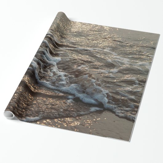 Beach Serenity Cadeaupapier (Uitgerold)