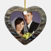 Beach Serenity Keepomwille Wedding Ornament (Achterkant)