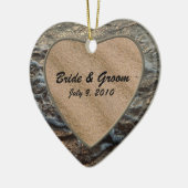 Beach Serenity Keepomwille Wedding Ornament (Links)