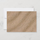 Beach Serenity RSVP-kaarten RSVP Kaartje (Achterkant)
