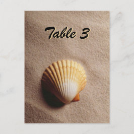 Beach Serenity Table Kaart