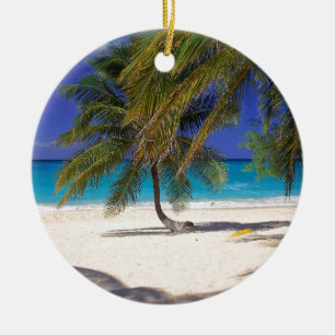 Beach Seven Mile Grand Cayman Keramisch Ornament