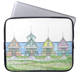 Beach Shack Laptop Hoesje Electronics Bag Sleeve
